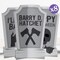 Big Dot of Happiness 3D Graveyard Tombstones Centerpiece Table Decorations, Freestanding Funny Headstones Halloween Decor Centerpieces - 8 Count